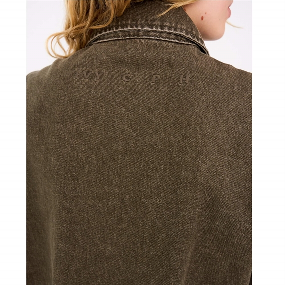 Ivy Copenhagen Emma Denim Jakke Wash Olinda, Desert